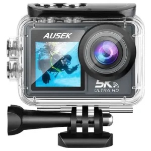 Ausek AT-M40R Combo 5K Wifi Waterproof Action Camera