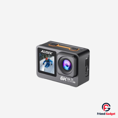 Ausek AT-M82TR 6K WiFi Waterproof Action Camera with Ultra HD Recording and Sports Shooting Features