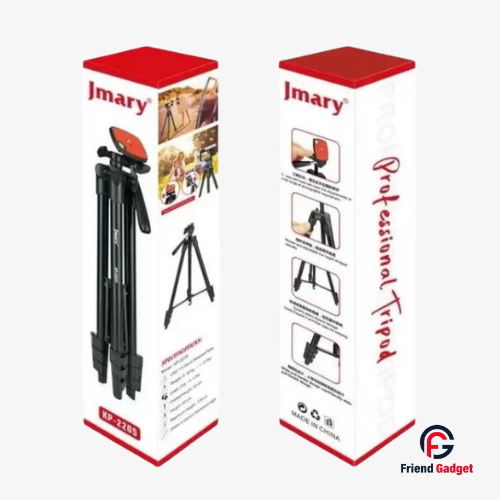 Jmary KP-2205 mobile tripod stand for live streaming and vlogging