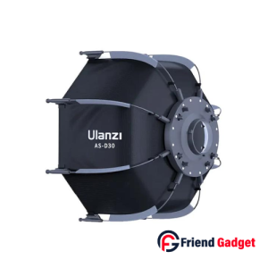 AS-D30 Softbox 30cm Mini Bowens Mount offers soft, even lighting for photography, vlogging, and video shoots—compact and portable.