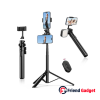 MT-70 Selfie Stick Tripod, Ulanzi MT70 Tripod Stand, Tripod Selfie Stick, Portable Phone Tripod, Mobile Vlogging Tripod