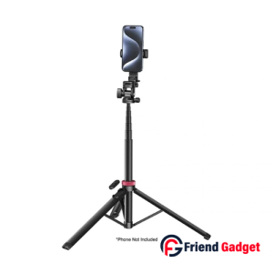 Ulanzi MT-44 Tripod extendable vlog tripod with 360° ball head, perfect for smartphones, cameras, vlogging, and content creation.