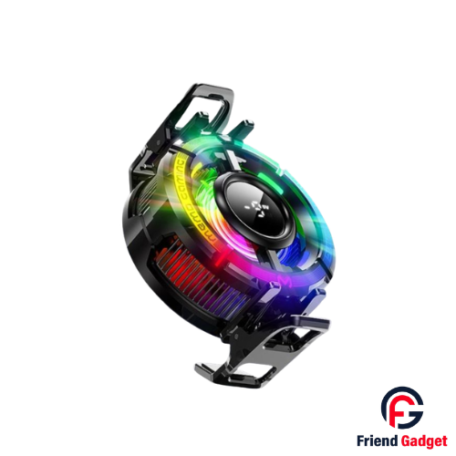 Memo CX15 mobile phone cooling fan back clip and magnetic support