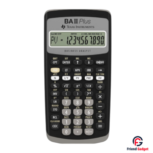 Texas Instruments BA II Plus Financial Calculator Front View