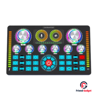 Q7 Live Sound Card with Multiple Audio Effects